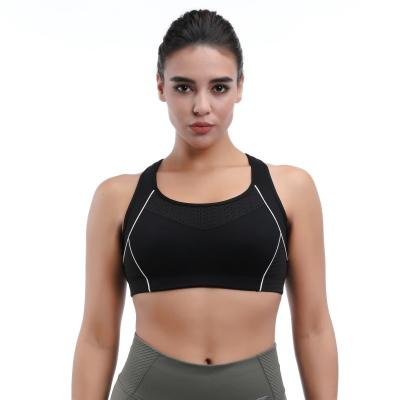 China Custom Frauen Aktiv tragen Sport BH Wicking & Atmung Workout Top zu verkaufen