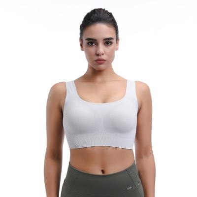 China High Impact Ladies' Sports Bra Wireless Moisture Wicking & Breathable Workout Top for sale