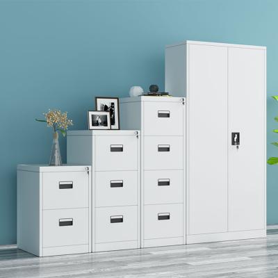 China Knock down hot selling 2 3 4 drawer steel filing cabinet file cabinet for sale