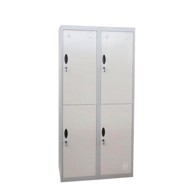 China Office Home Office Furniture Customized Color Steel Almirah Designs Cheap 4 Door Locker for sale