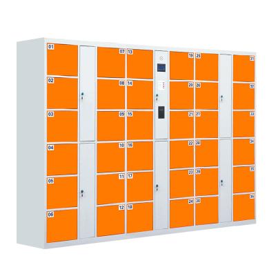 China Smart Parcel Locker (Size) Outdoor Waterproof Smart Locker Adjustable For Super Market for sale