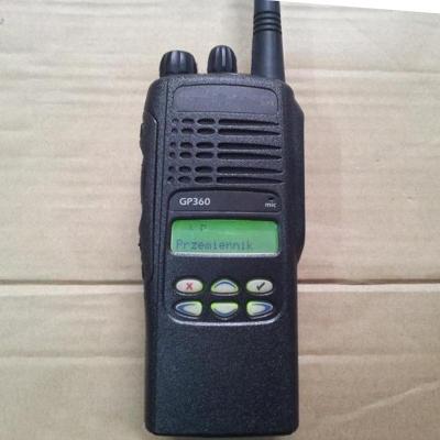 China High power handheld wireless communication radio gp360 Gp360 two way walkie talkie UHF/VHF 136-174 /400-480mhz for sale