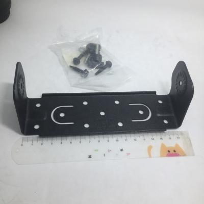 China Precision Parts Universal Adjustable CB Car Radio Bending Radio Bracket For Motorola GM3188 EM450 CM200 3188 for sale