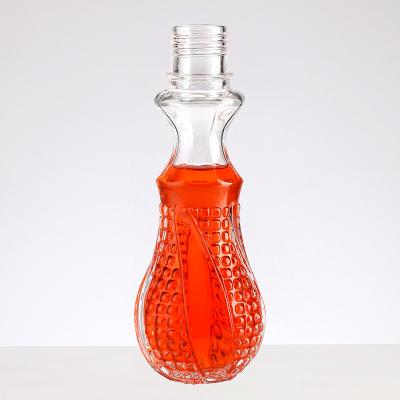 China 200ml/300ml/500ml/750ml/1000ml Capacity Glass Beverage Drinking Bottle for Dark Rum for sale