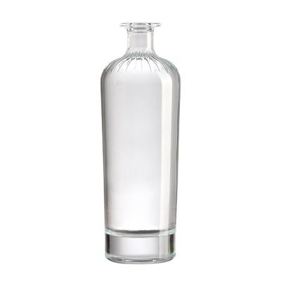 China 500ml Wine Glass Bottle with Cork Clear Transparent and Acid Etch Surface Handling for sale