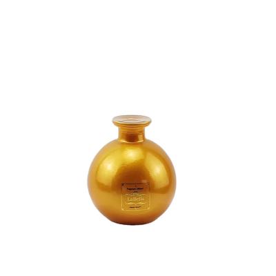 China Transparent Spherical Perfume Bottle for Volatile Essential Oils Glass Base Material for sale