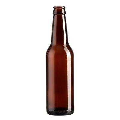 China Wine 50cl Amber Glass Beer Bottle Standard Size for Celebrations for sale