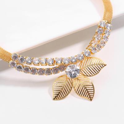 China Good Quality Like Women Bridal Jewelry Set For Wedding , Womens Accessories Jewelry Sets 18k Gold Plated for sale