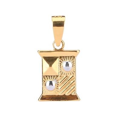 China Good Quality Yueming Women's 18K Gold Plated Necklace Custom Letter CZ Pendant Necklace for sale