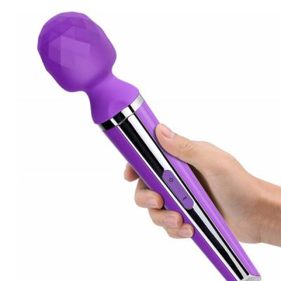 China Eco-Friendly SHIDUNSI 30 powerful vibration big handheld women body av wand massager for adult for sale