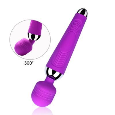 China Eco-Friendly SHIDUNSI Rechargeable 10 speeds vibrating body cordless handheld massager wand for sale