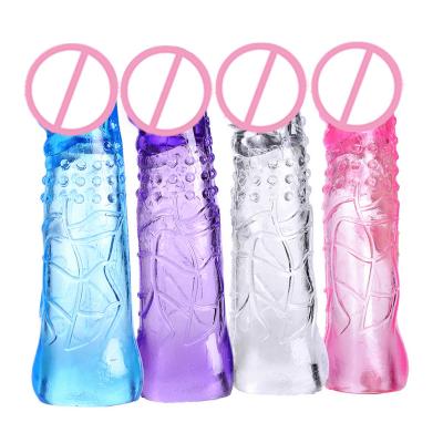 China Eco-Friendly Lengthening coarse fangs male sex toys grow 4-7 cm large penis adult sex toys for sale