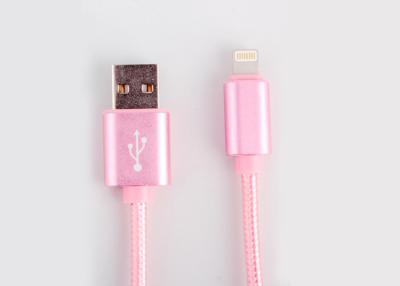 China Apple Lightning Cable MFI Certified With Metal Housing and Jacket For iPhone for sale