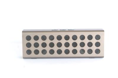 China 1200 MAh 5V Metal Bluetooth Speaker With Stereo Function / CE Certificated outdoor portable wireless speakers for sale