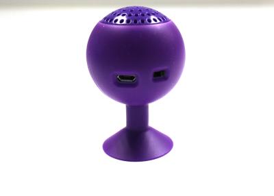 China Hands Free For Call Suction Bluetooth Portable Speakers Mini 5 Pin Rechargeable for sale