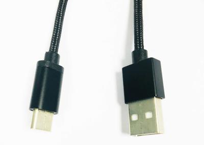 China Micro / type-c / 8pin braided pvc head charging cable for electronic product for sale