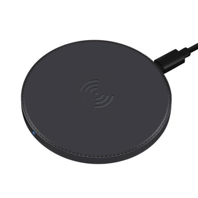 China Portable Aluminum + PU Wireless Phone Charger 5 W 3 - 10mm Colorful For Android / Iphone for sale