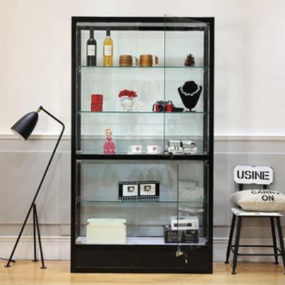 China Simple And Modern Lego Model Display Cabinet Showcase With Lock Shop Showcase for sale