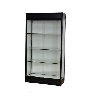 China All kinds of store lockable glass display cabinet used display cabinet with tempered glass for sale