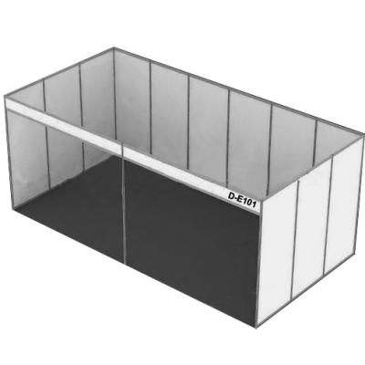 China 20x20/3x3/3x6/10x10 Modern Exhibition Booth Material Trade Show Booth/Single Exhibition Booth for sale