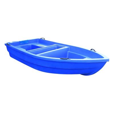 China Fishing Leisure Hot Sale Blue 3.1M Double Deck Polyethylene Hard Plastic Boat For Fishing for sale