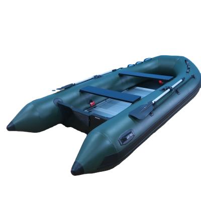 China New Popular Entertainment CE 320 PVC Rubber Inflatable Rowing Motorboat For Sale for sale