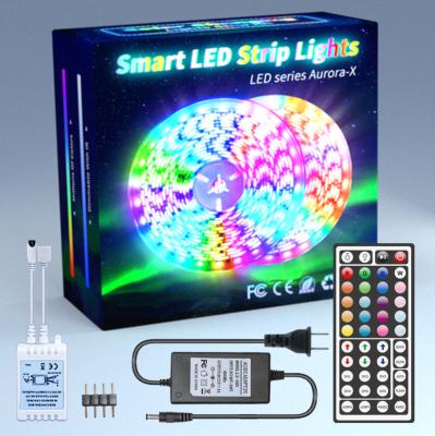 China HOTEL LED Light Strip 5050RGB Strip Light Set 44 10 Leading Meters Colorful 540 LED Color Changing Light Strip For Decoration for sale