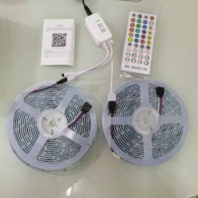 China HOTEL Music Smart Controller 5050RGB 10Meter 300L Led Strip Light Blue Tooth Inteligente Tiras de Luz Led Light Strip for sale