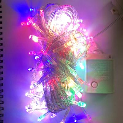 China String lights for wedding 5M Christmas luminous fairy 60Leds led lamp key 5M -60L without conneting for sale