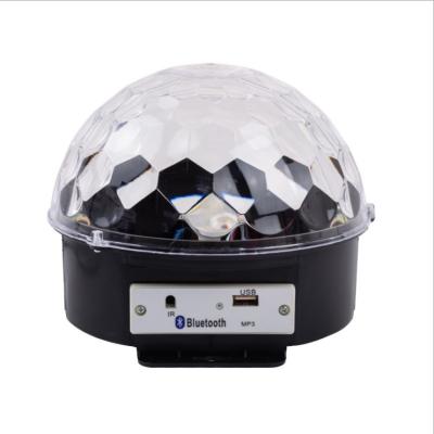 China Disco Crystal Magic Ball LED Stage Lamp With Blue USB Tooth Music Speaker DJ KTV Disco Laser Light Party Lights for sale