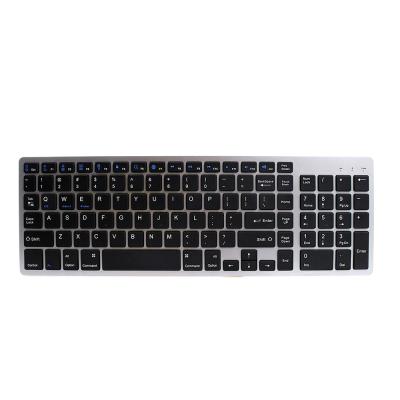 China Compact wireless keyboard compatible with MacBook, iMac, laptop for sale