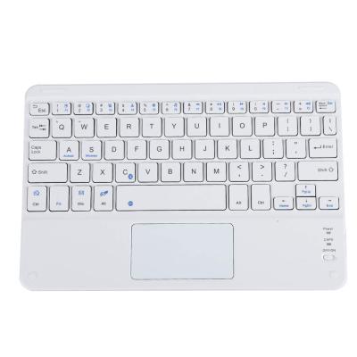 China Custom Slim Touch 5.0 Korean English Spanish Wireless Keyboard Wireless for sale