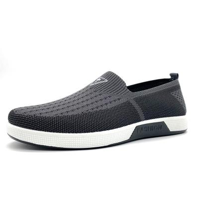 China 2021 China factory wholesale casual men's breathable sneaker, fashion office slip-on shoes for men for sale