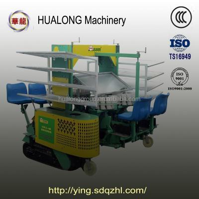 China High quality self-propelled crawler-type lettuce four rows 2ZBLZ-4 chilli transplanting machine /vegetable seedling planter for sale