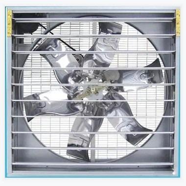 China Garment Shops HLF Series Galvanized Sheet Fan Push Pull Ventilation And Cooling Equipment For Livestock Farms Flower Greenhouse Air Cooler for sale