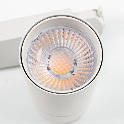 China Minimalist Commercial Track Lights Projector Ceiling Track Lighting System Led Track Light for sale