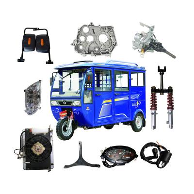 China Motorcycle modification best selling high quality cheap motorcycle tuk tuk closed body tricycle parts transmission shift lever rear deck for Ducar for sale