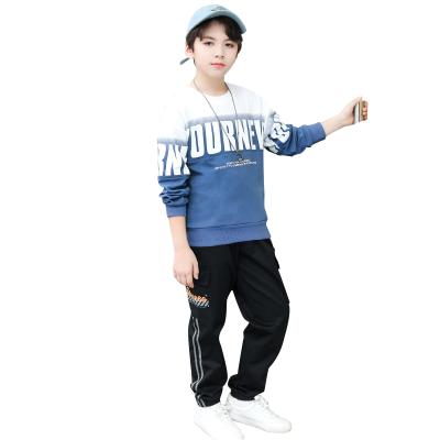 China China Factory Cheap Casual Kids Long Sleeve Sports Sweatshirt Suit For Boys for sale