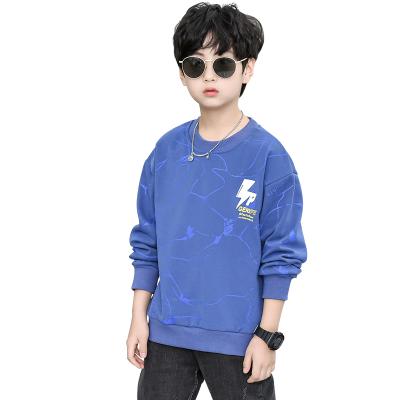 China 2022 Anti-Shrinkage Spring and Autumn New Children&'S Printed Casual Sweater Long Sleeve Shirt Pullover Tops for sale