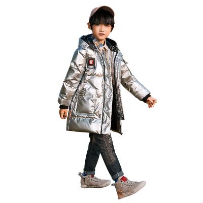 China Eco-Friendly Hooded Kid's Boy Coat Jacket Breathable Winter Down Jacket For Kids for sale