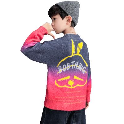 China High Quality Anti-shrink Boys Sweater Knitted Sweater Children's Wholesale Garment Warm Knitwear for sale