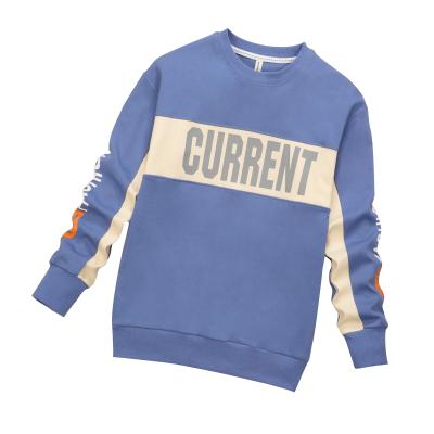 China 2021 New Cotton Long Sleeve Children's Breathable Shirt Boys Pullover Hoodie for sale