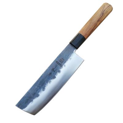 China Viable Newcomer 6 Inch Stainless Steel Chef Knives Meat Cleaver Japanese Kitchen Knife With Wood Handle for sale