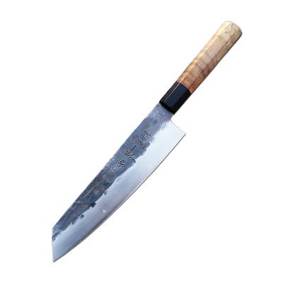 China Newcomer 8 Inch Stainless Steel Japanese Chef Knives Kitchen Knife Daily Use Kitchen Cutter With Wood Handle for sale