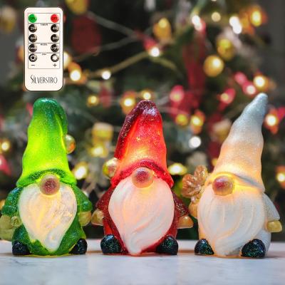 China Birthday Orstar Gnome Flameless Candles with Outer, 3D Santa Real Wax LED Candles, Flickers Battery Operated Candles for sale