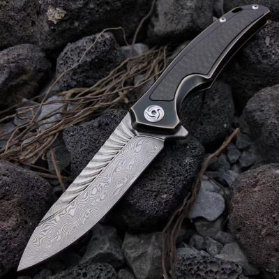 China High Hardness D2 Stocked Multifunctional Folding Knife Outdoor Survival Steel Sharp Outdoor Knife for sale