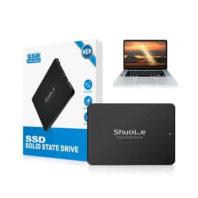 China Low MOQ SSD 2.5 Inch In Stock SHUOLE Disk Sata3 Internal And External Solid State SSD 1TB For Laptop Desktop for sale