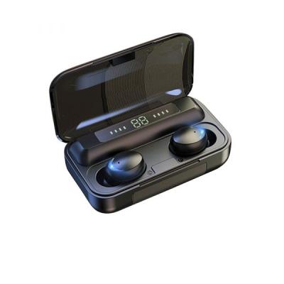 China LED Digital Display High Fidelity Stereo Waterproof F9 Wireless Earbuds Mini Earphone Wireless Headphones f9 Tws for sale