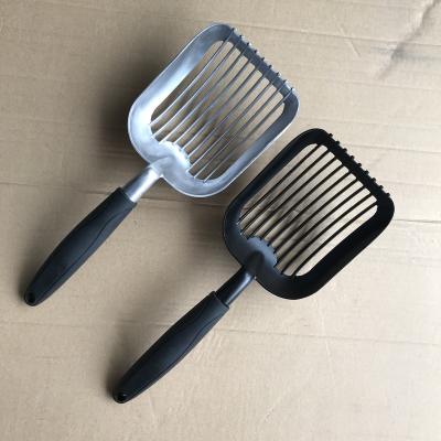 China Aluminum Cat Litter Scooper with deep scoop, aluminum scoop for sale