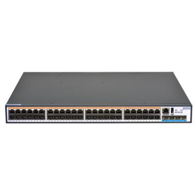 China LACP 48 Gigabit Port Layer 3 QoS SNMP 4 10G SFP+ Uplink Ethernet Network Managed Switch for sale